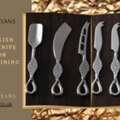 GBP 029,  Buy Stylish Cheese Knife Set For Modern Dining | Inox Artisans