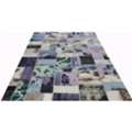 USD 1100,  8x12 Vintage Distressed Persian Patchwork Area Rug &ndash; 110451