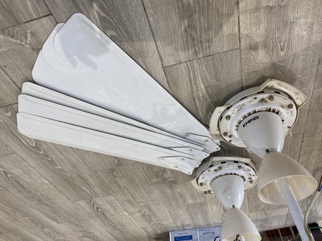 Mushrefah, Electrical & Plumbing, SAR 175,  Two 56-inch Made-in-Malaysia Ceiling Fans For 175 SAR