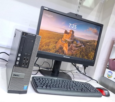 Manama, Computers, BHD 73,  DELL I7 Computer Set 22" Multimedia LED Built In Webcam+Speaker Win 11