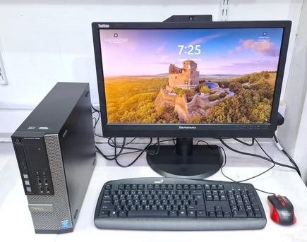 Manama, Computers, BHD 73,  DELL I7 Computer Set 22" Multimedia LED Built In Webcam+Speaker Win 11
