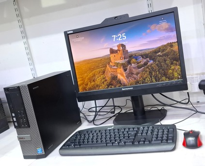 Manama, Electronics, BHD 73,  DELL I7 Computer Set 22" Multimedia LED Built In Webcam+Speaker Win 11 36431340