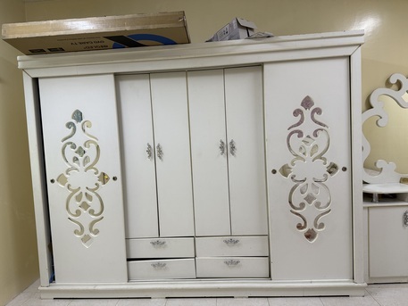 Jubail, Household Items, SAR 900,  King Size Bed , Matress, Big Cup Board,Side Tables