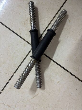 Jeddah, Heavy Equipment, SAR 300,  DUMBBELL & BARBELL SET FOR SALE &ndash; 50 KG TOTAL