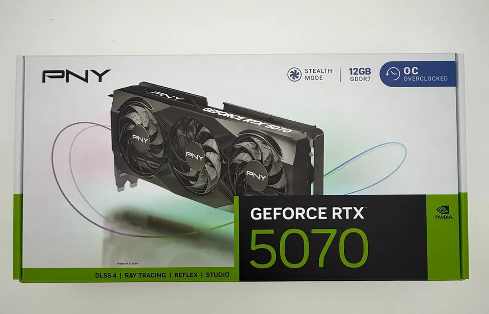 Al Rawdah, Computers, SAR 2850,  PNY NVIDA RTX 5070 12 GB