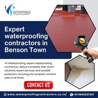 Bangalore, Construction, Expert Waterproofing Contractors In Benson Town