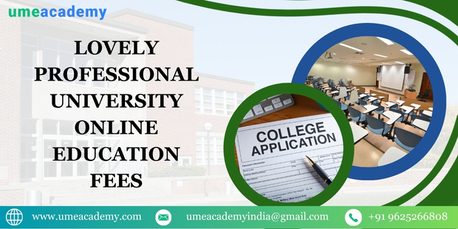 Punjab, Lessons Offered, Lovely Professional University Online Education Fees