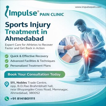 Ahmedabad, Health, Sports Injury Treatment In Ahmedabad To Get You Back In Action
