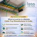 INR 300,  Powder Coated Cable Tray Manufacturer In India - LessWireForm
