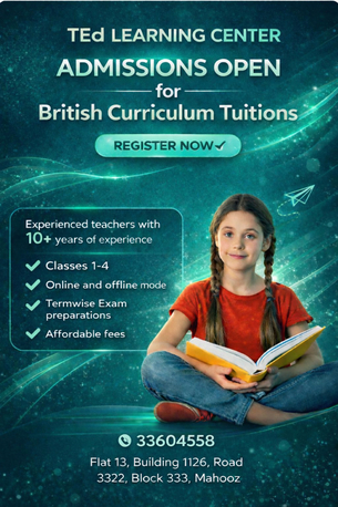 Mahooz, Education, Britrish Curriculam Classess