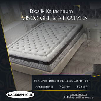 Berlin, Furniture, EUR 300,  Biosilk Kaltschaum Visco Gel Matratzen &ndash; Luxus Schlafen Mit Optimaler K?rperanpassung