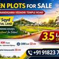 RS 350000,  Open Plots In Vijayawada &ndash; 100Sqyd ₹ 3.5 Lac On Hyderabad Highway
