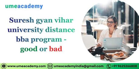 Ghaziabad, Lessons Offered, Suresh Gyan Vihar University Distance Bba Program - Good Or Bad