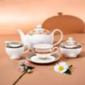 INR 13600,  Premium Tea Set Collection &ndash; Luxury Porcelain Designs For Elegant Serving