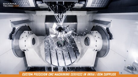 Ahmedabad, Business, Custom Precision CNC Machining Services In India | OEM Supplier | Sharma Technocast