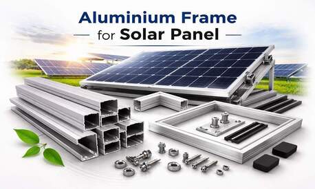 Ahmedabad, Heavy Equipment, Durable Aluminium Frame For Solar Panel Applications