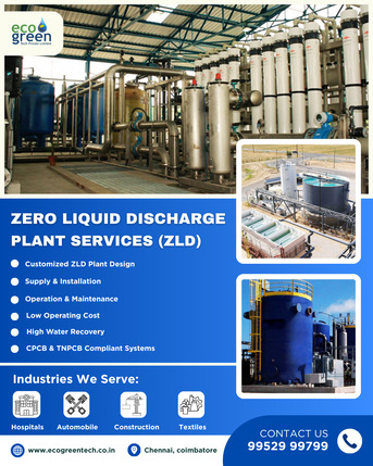Coimbatore, Machinery, INR 20000,  Zero Liquid Discharge System Service In Coimbatore