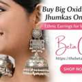 INR 1,  Buy Big Oxidised Jhumkas Online &ndash; Ethnic Earrings For Women