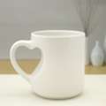 INR 499,  Personalized Heart Cut Handle Printed Mugs