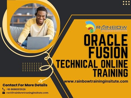 Hyderabad, Lessons Offered, Oracle Fusion Technical Online Training | Rainbow Training Institute