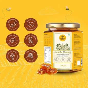 Noida, Food, INR 575,  Buy Raw Acacia Honey From Kashmir | Pure, Unprocessed & Natural