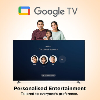 Chandigarh, Electronics, INR 26490,  AKAI 43-Inch Google TV | UHD Bezel-Less Display With Dolby Audio & Chromecast