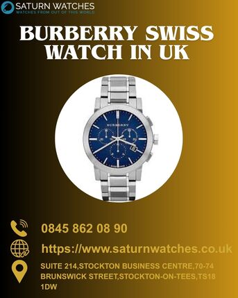London, Watches, Burberry Swiss Watch In Uk