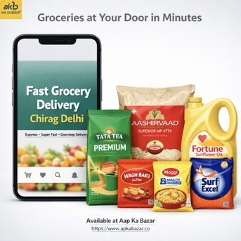 New Delhi, Household, Express Grocery Delivery In Chirag Delhi &ndash; Order Branded Groceries Online