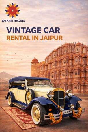 Jaipur, Travel, Vintage Car Rental Jaipur For Grand Wedding Entry
