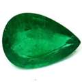 USD 1530,  Shop Natural Emerald Stone 0.96 Cts Pear Shape High Quality Gemstone