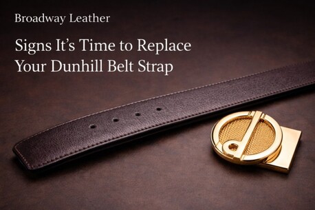 Singapore, Clothing & Accessories, Best Dunhill Leather Belt Replacement Strap For Men
