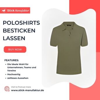 Berlin, Business, Poloshirts Besticken Lassen F?r Ihr Unternehmen