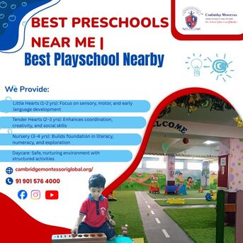 Greater Noida, Education, Best Preschools Near Me| Best Playschool Nearby