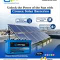 INR 10000,  Leading Solar Battery Manufacturer In India &ndash; Cronex Power