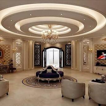 Riyadh, Construction, Gypsum Work: أعمال الجبس  - Painting: أعمال الدهان  - Tile Work: أعمال البل