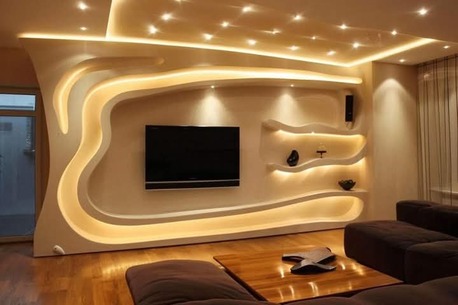 Riyadh, Construction, Building Renovation And Maintainance Work, Tile, Gypsum Board And Painting.