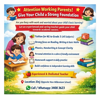 Mahooz, Lessons Offered, Tuitions Available