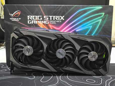 Khobar, Computers, SAR 3300,  ASUS ROG Strix GeForce RTX 3090 OC Edition 24GB GDDR6X Gaming