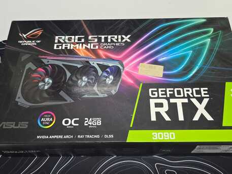 Khobar, Computers, SAR 3300,  ASUS ROG Strix GeForce RTX 3090 OC Edition 24GB GDDR6X Gaming