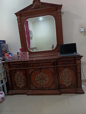 Jeddah, Furniture, SAR 1100,  Super King Size Bed Set For Sale In Aziziyah