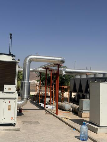 Jeddah, Air Conditioners, Duct Cladding Work