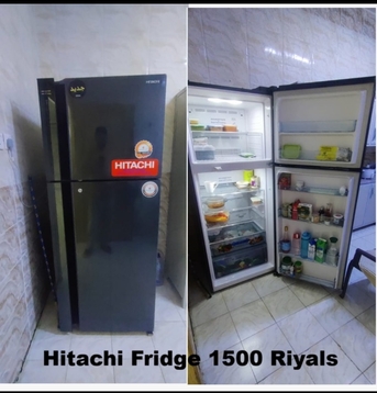 Riyadh, Appliances, SAR 1500,  Hitachi Refrigerator Final Exit Sale