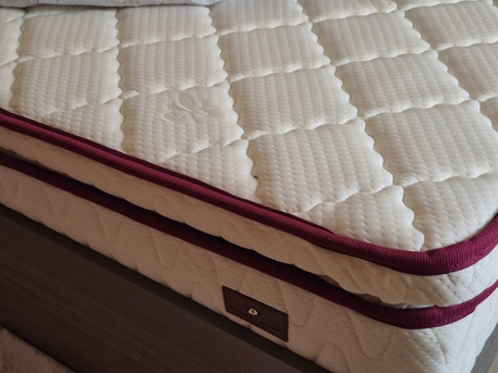 Gudaibiya, Furniture, BHD 150,  King Size Bed +mattress+ Side Table + Dressing Table#fully New@150BD