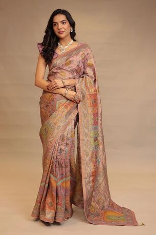 Jaipur, Clothing & Accessories, INR 8788,  Buy Elegant Handloom Silk Saree For Women Online At Zari Jaipur