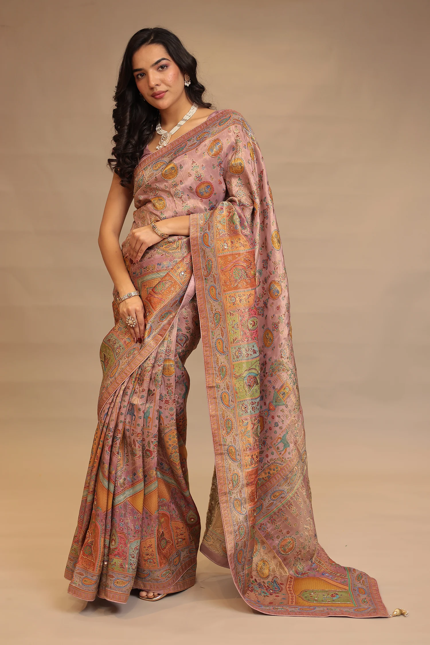 Jaipur, Clothing & Accessories, INR 8788,  Buy Elegant Handloom Silk Saree For Women Online At Zari Jaipur