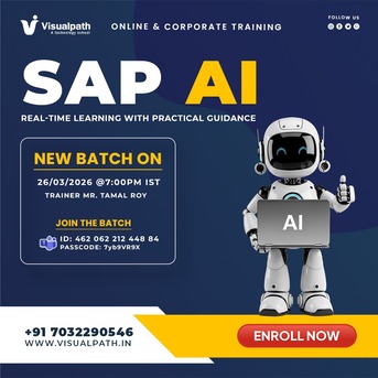 Kurnool, Lessons Offered, New Batch: SAP AI &ndash; Real-Time Learning