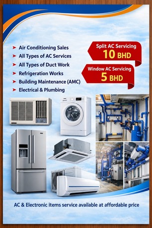 Adliya, Air Conditioning, Expert AC Repair & Maintenance Services