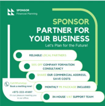 Manama, Business Partners, SPONSOR - PARTNER FOR YOUR BUSINESS