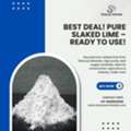 Best Deal! Pure Slaked Lime &ndash; Ready To Use!