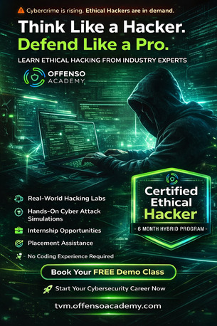 Mumbai, Lessons Offered, Ethical Hacking Offenso